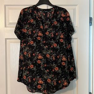 Torrid Chiffon Blouse